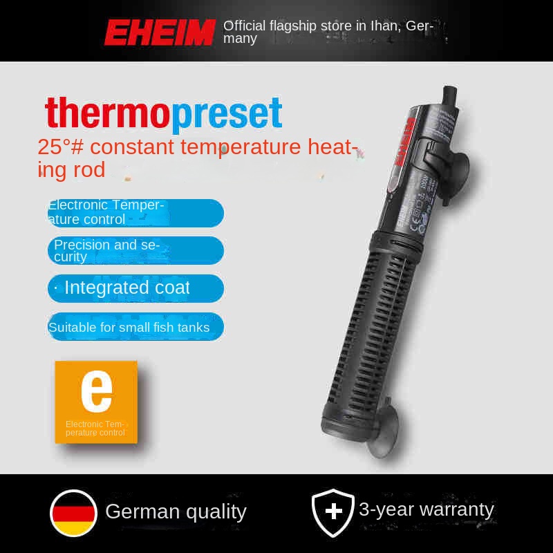 Fish Tank Heater - EHEIM-Haste de aquecimento com controle automático