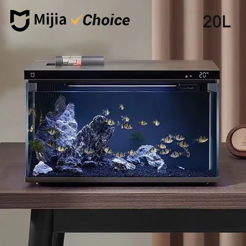Xiaomi Aquarium Fish Tank - Aquário Inteligente Mijia MYG100 Funciona com