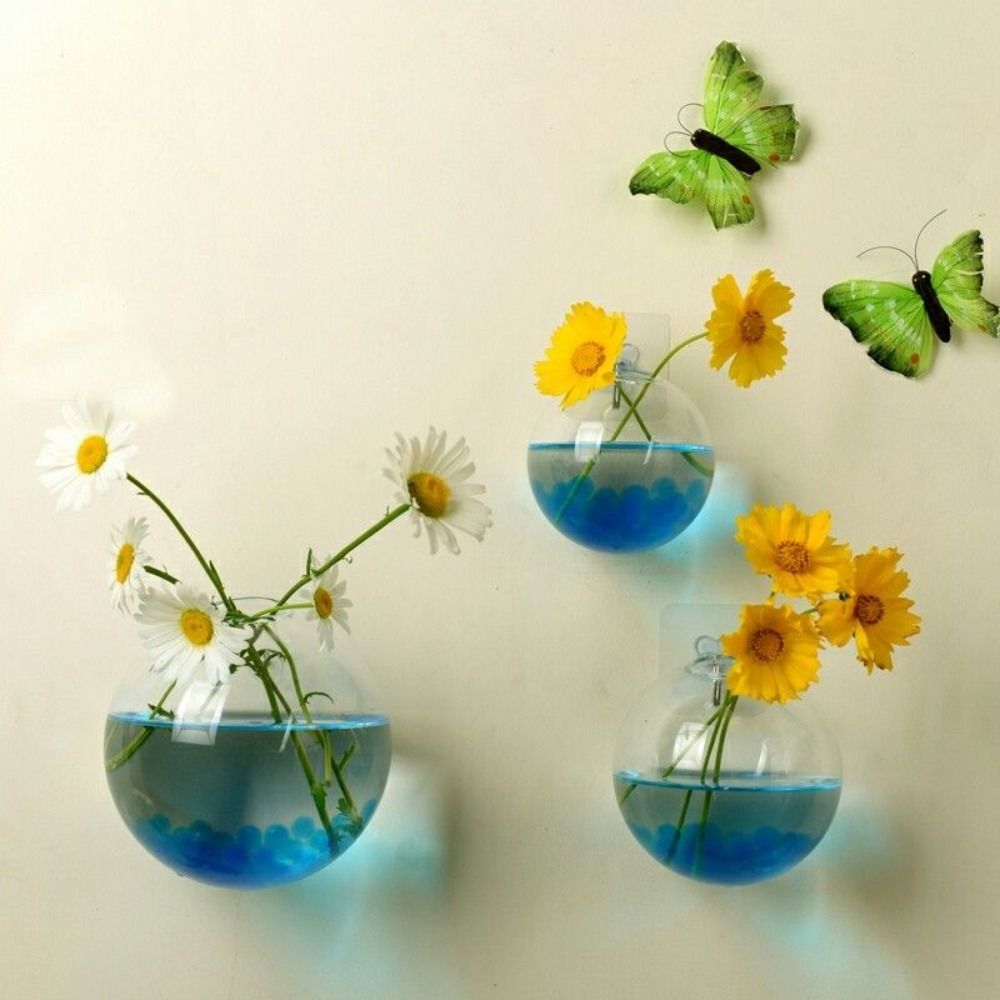 Fish Aquarium Home - Vaso De Vidro Transparente, Suspensão De
