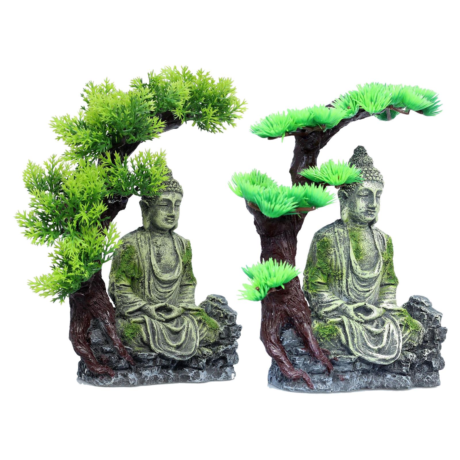 Aquarium Fish Betta - Estátua de Buda para decoração de