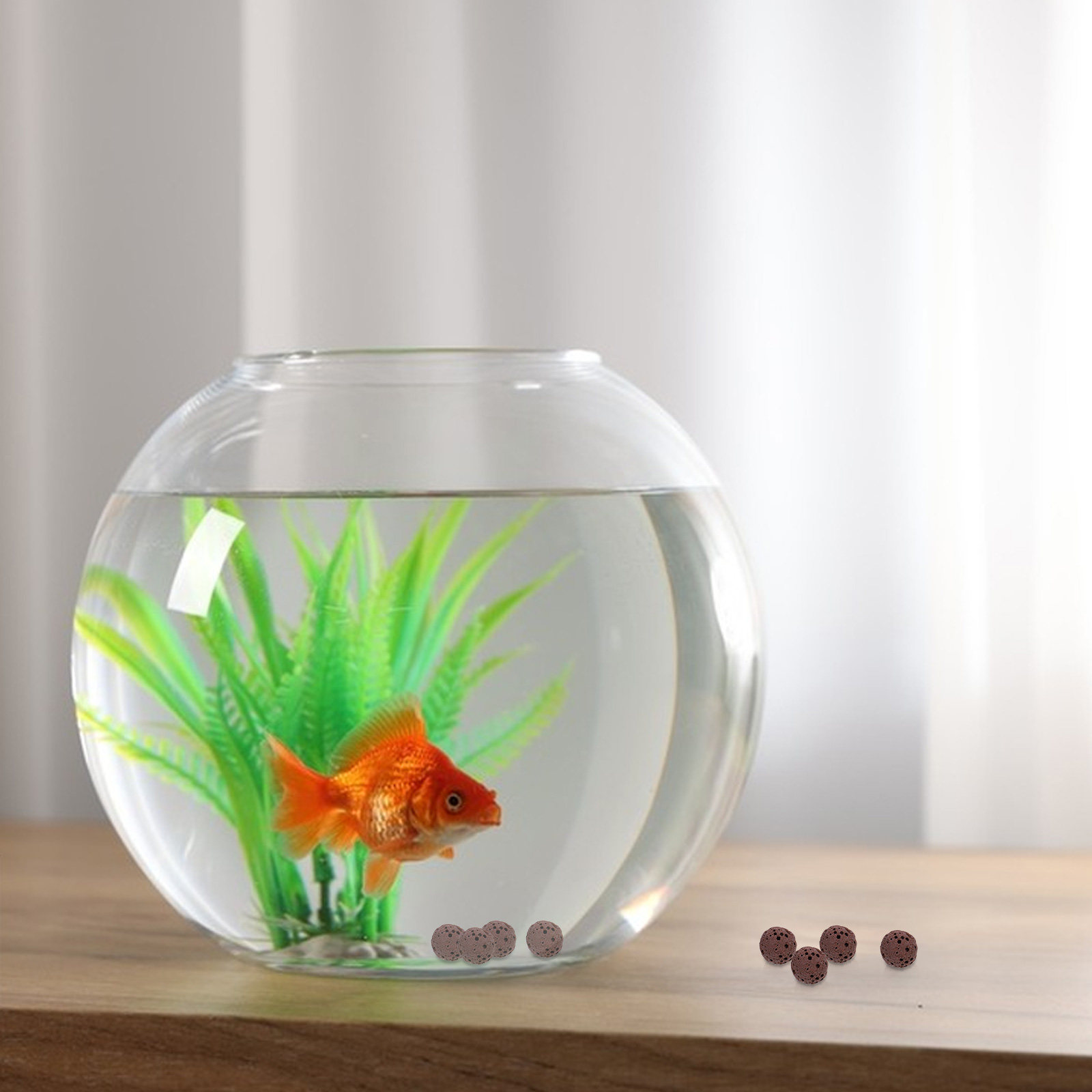 Fish Tank Gravel - Cascalho de Pedra Vulcânica para Aquário
