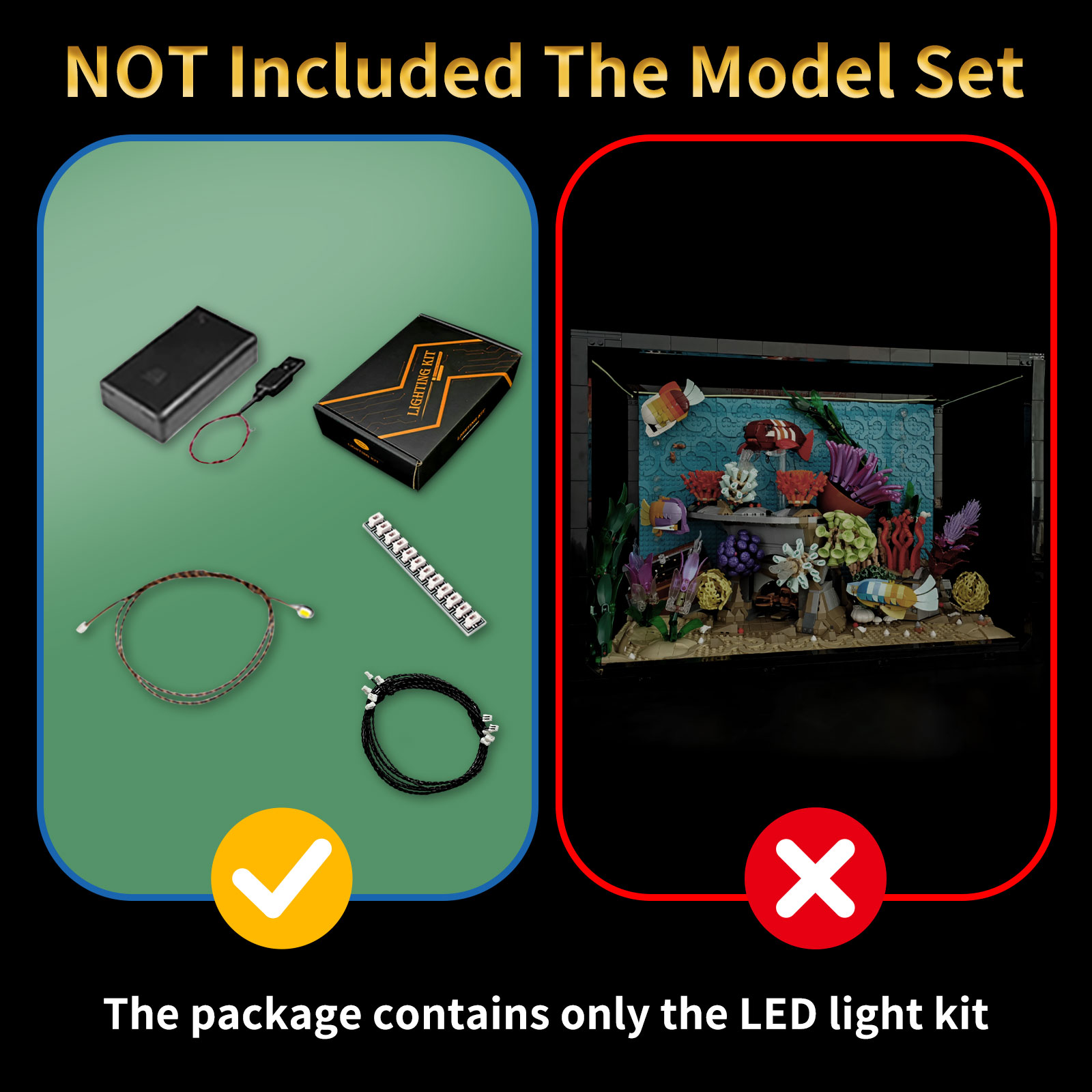 Kit de iluminação LED LYBMTWF, - Aquarium Light avaliação e preço