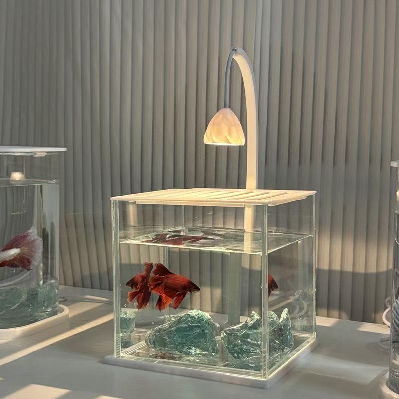 Aquário de Acrílico Transparen - Aquarium Fish Betta avaliação e preço