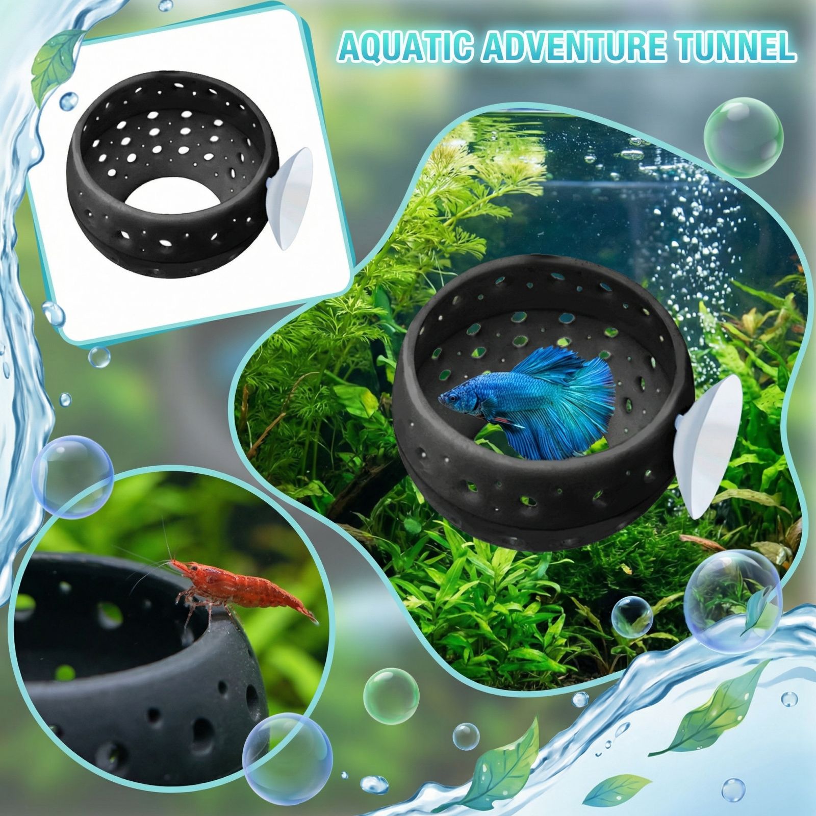 Túnel Esconderijo Betta Bulb p - Betta Fish Tank avaliação e preço