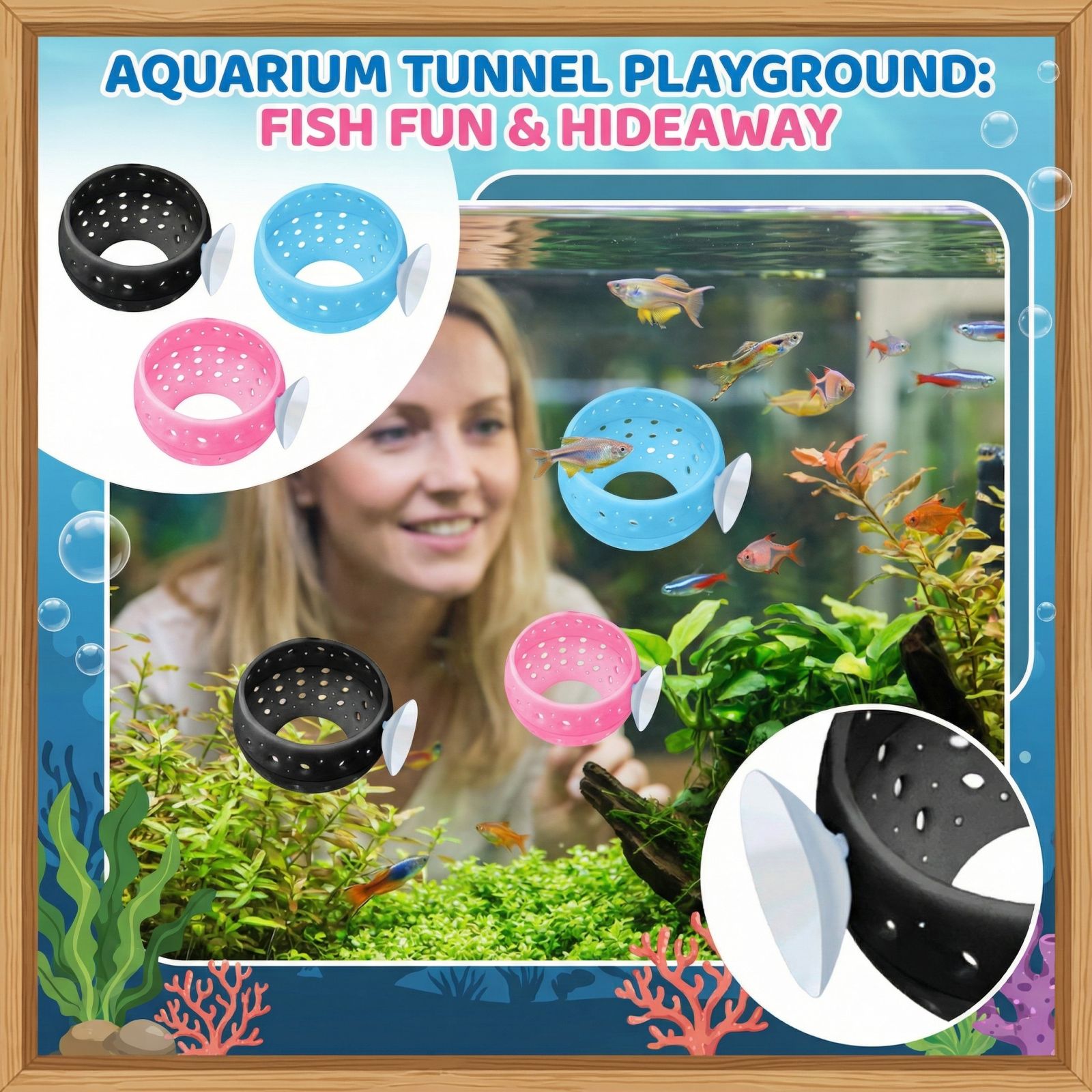 Túnel Esconderijo Betta Bulb p - Betta Fish Tank avaliação e preço