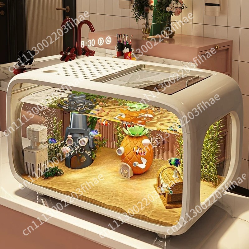Aquário doméstico para sala de - Fish Tank Filter avaliação e preço