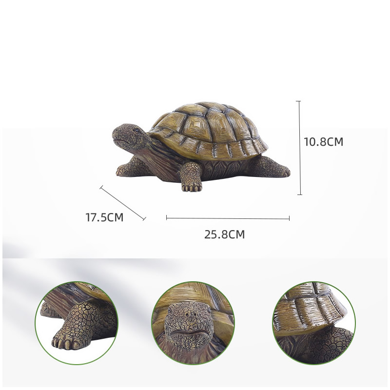 Escultura De Tartaruga De Resi - Fish Aquarium Home avaliação e preço